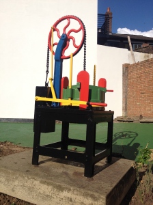 Hat Press refurbished by the Rotary Club of Luton North in 2013.